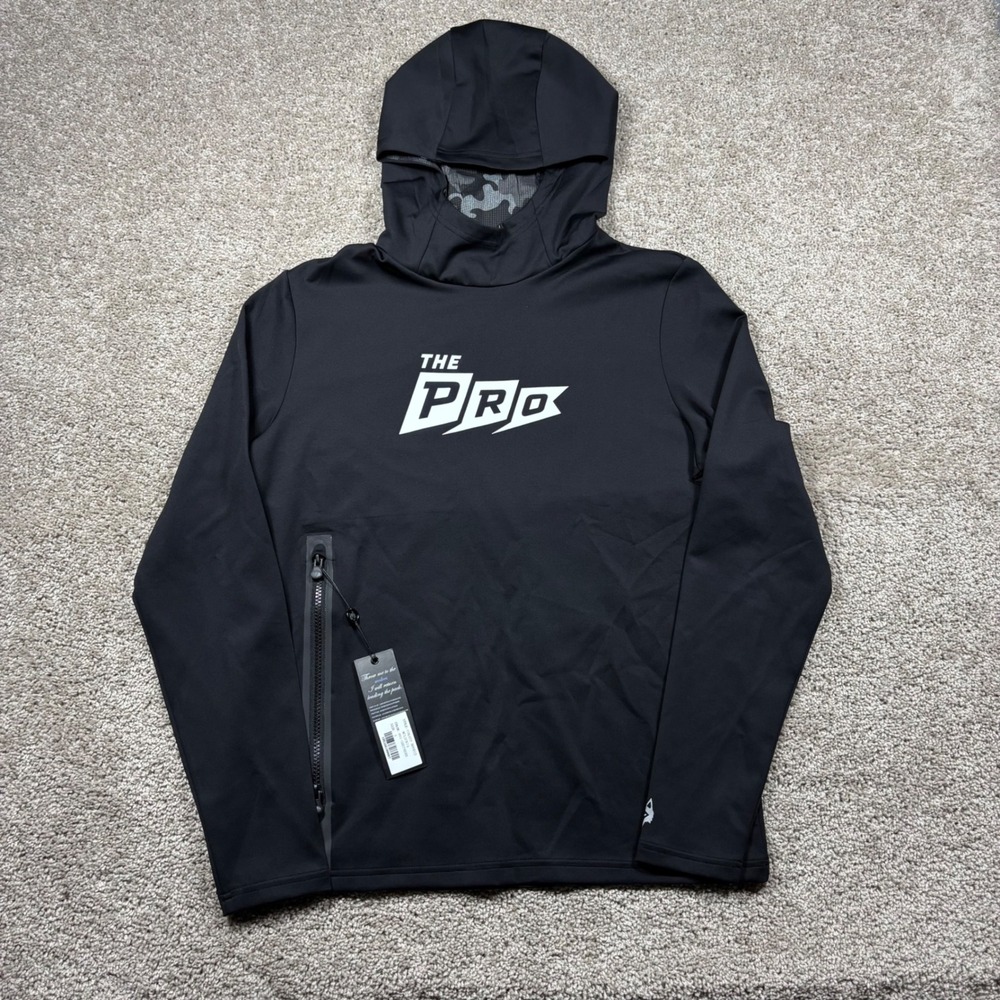 Greyson Cokato Hoodie Mens Small Black The Pro Graphic Pullover MCLSCK74 NWT